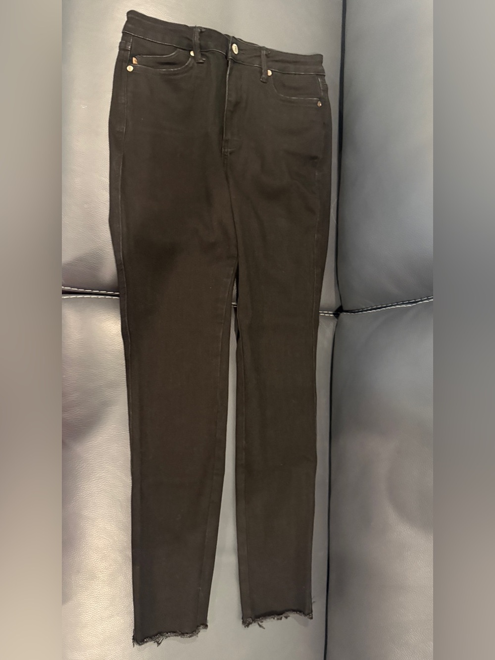 Judy Blue Skinny Jeans 9/29 Raw Hem